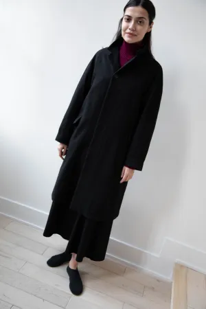 Arts & Science | Raglan Sleeve Chester Coat in Black