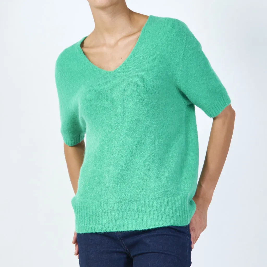 Classic v-neck sweater wholesale