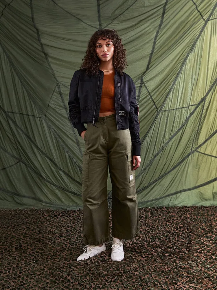 L-2B CROPPED GEN II BOMBER JACKET W