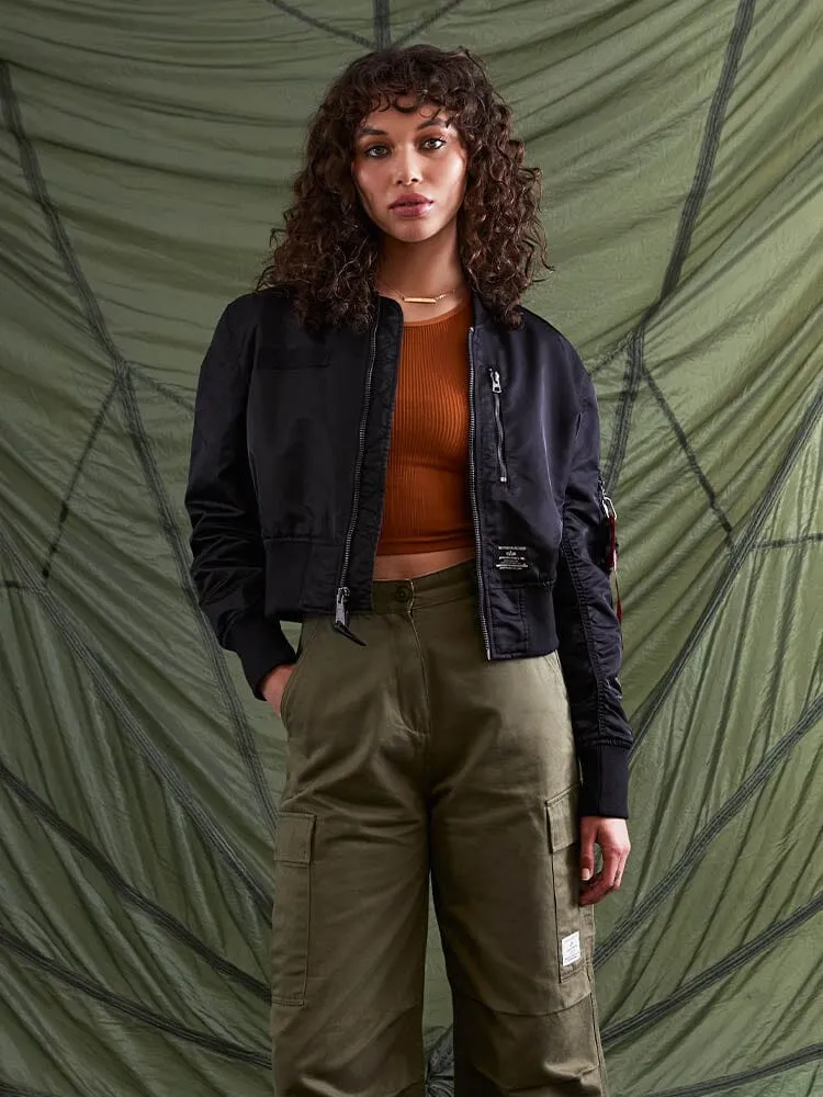 L-2B CROPPED GEN II BOMBER JACKET W