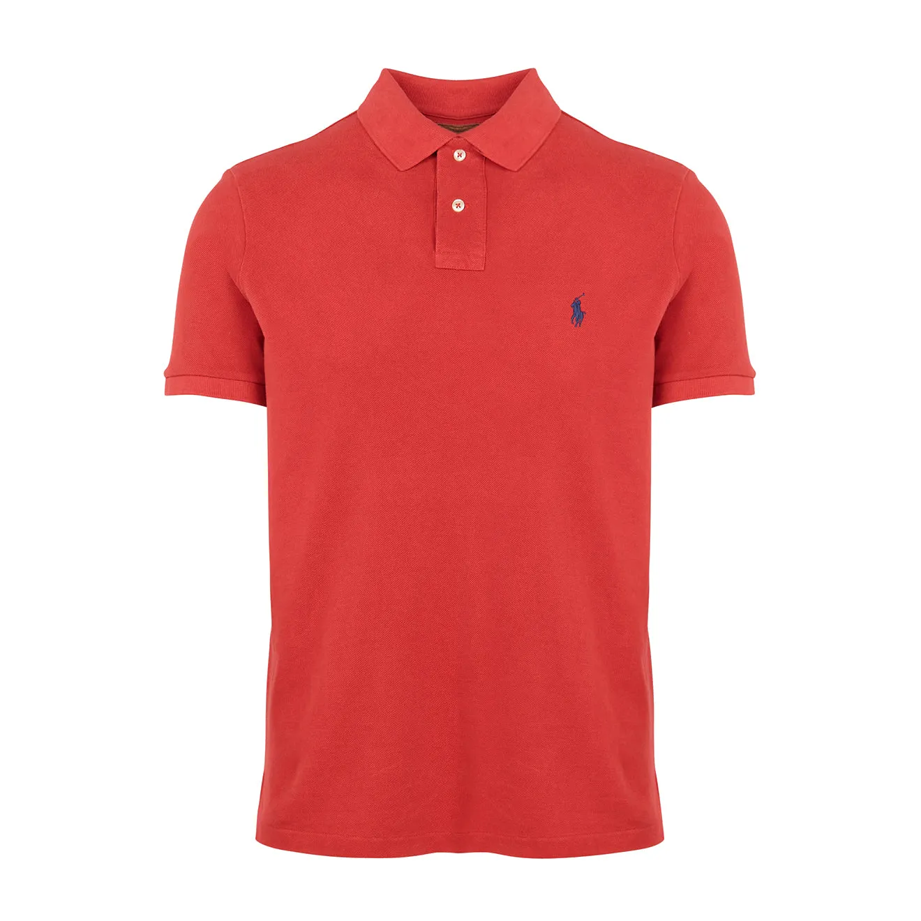 Polo Ralph Lauren Custom Slim Fit Polo Shirt Red