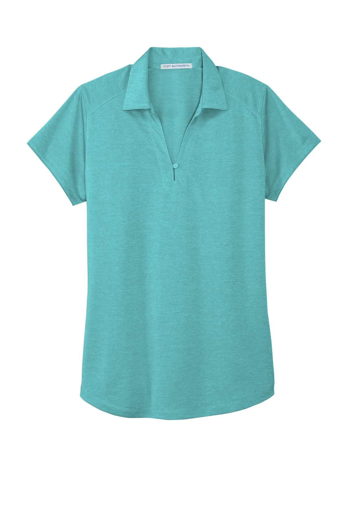 Port Authority Ladies Digi Heather Performance Polo. L574