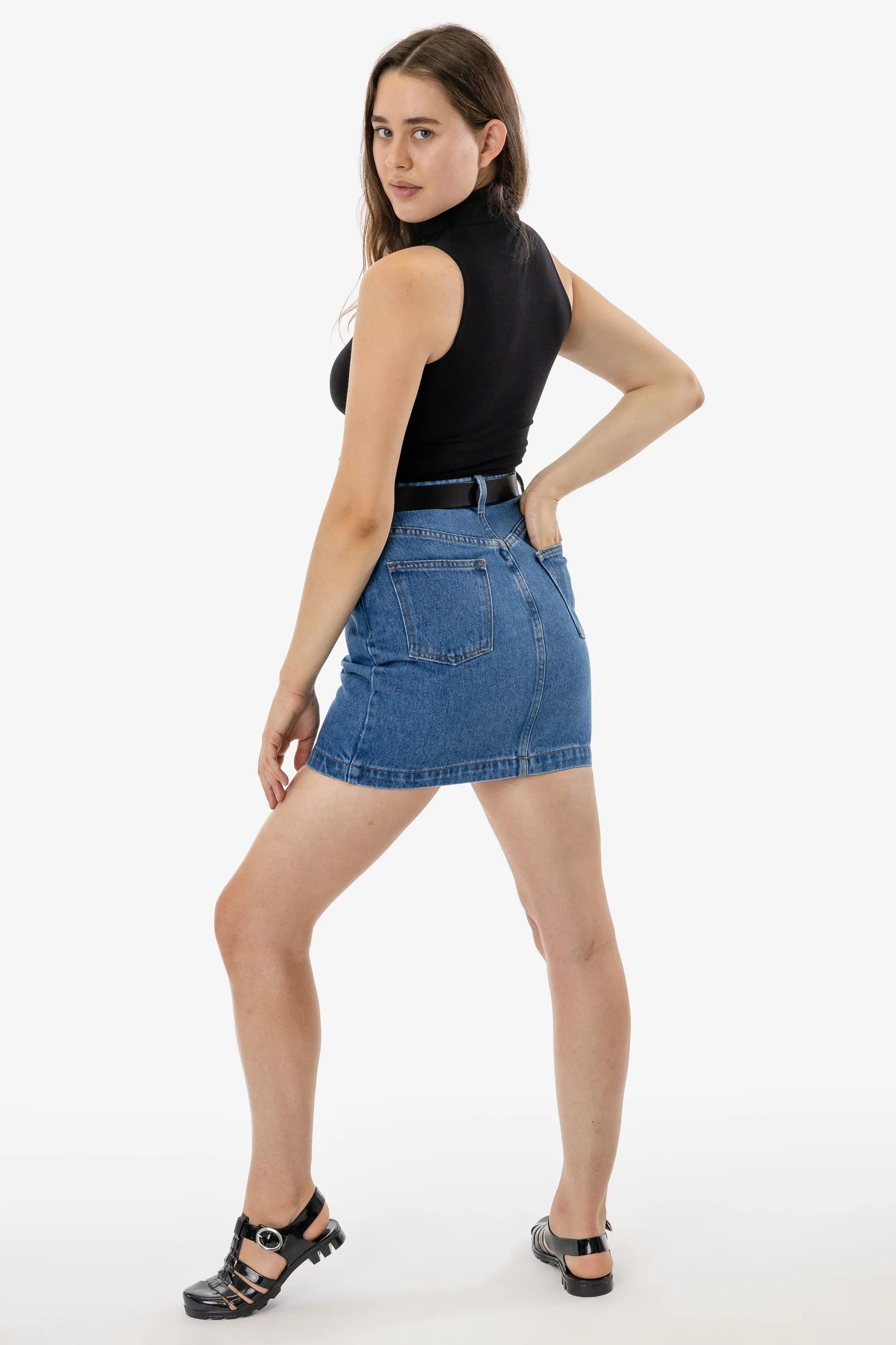 RDNW33 - Denim High Waist Pencil Skirt