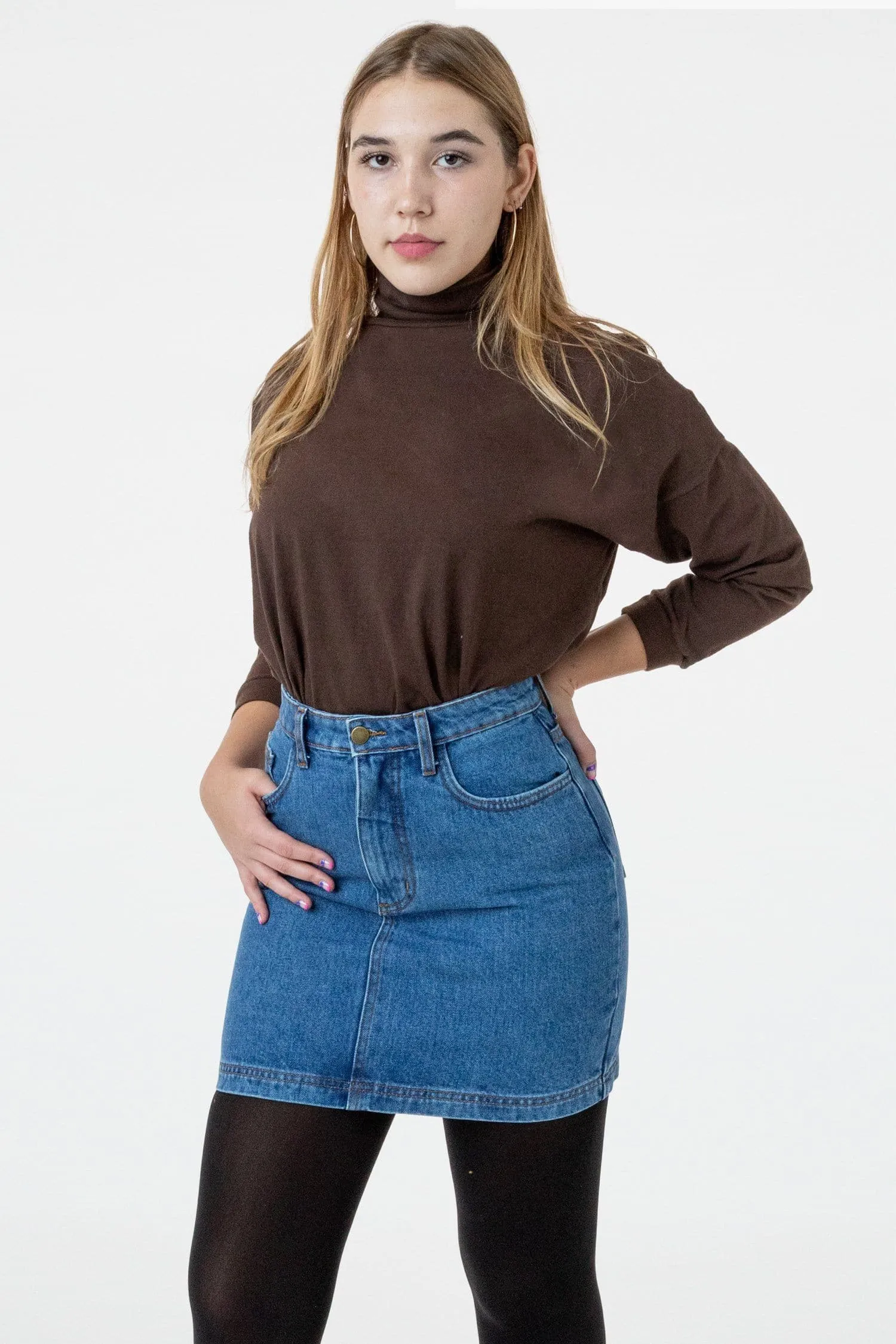 RDNW33 - Denim High Waist Pencil Skirt