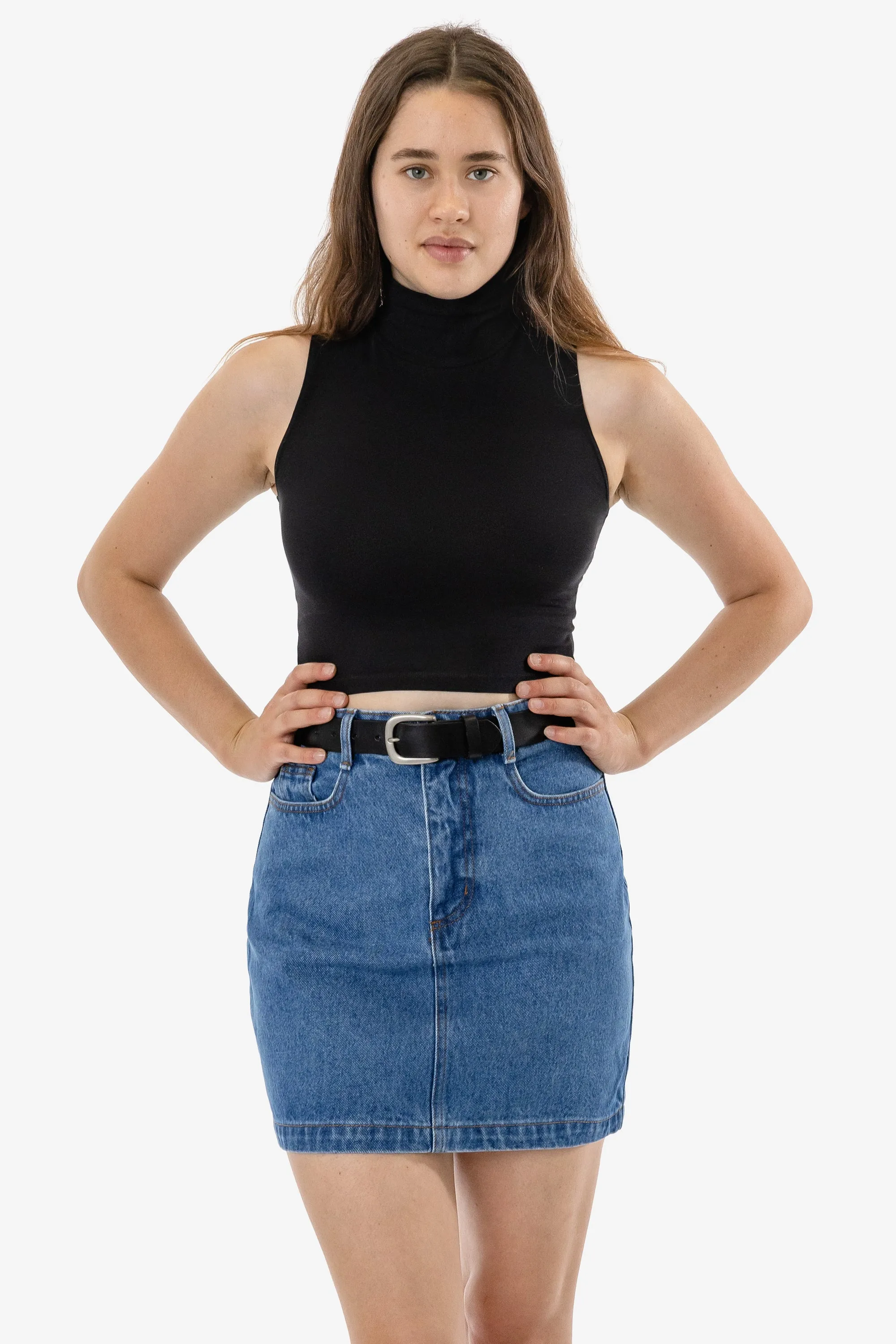 RDNW33 - Denim High Waist Pencil Skirt