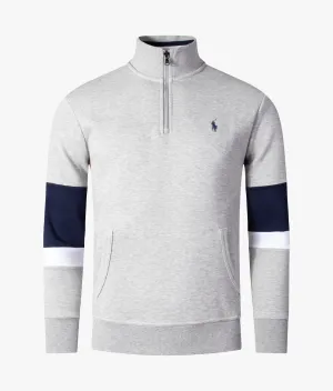 Relaxed Fit Quarter Zip Sweatshirt