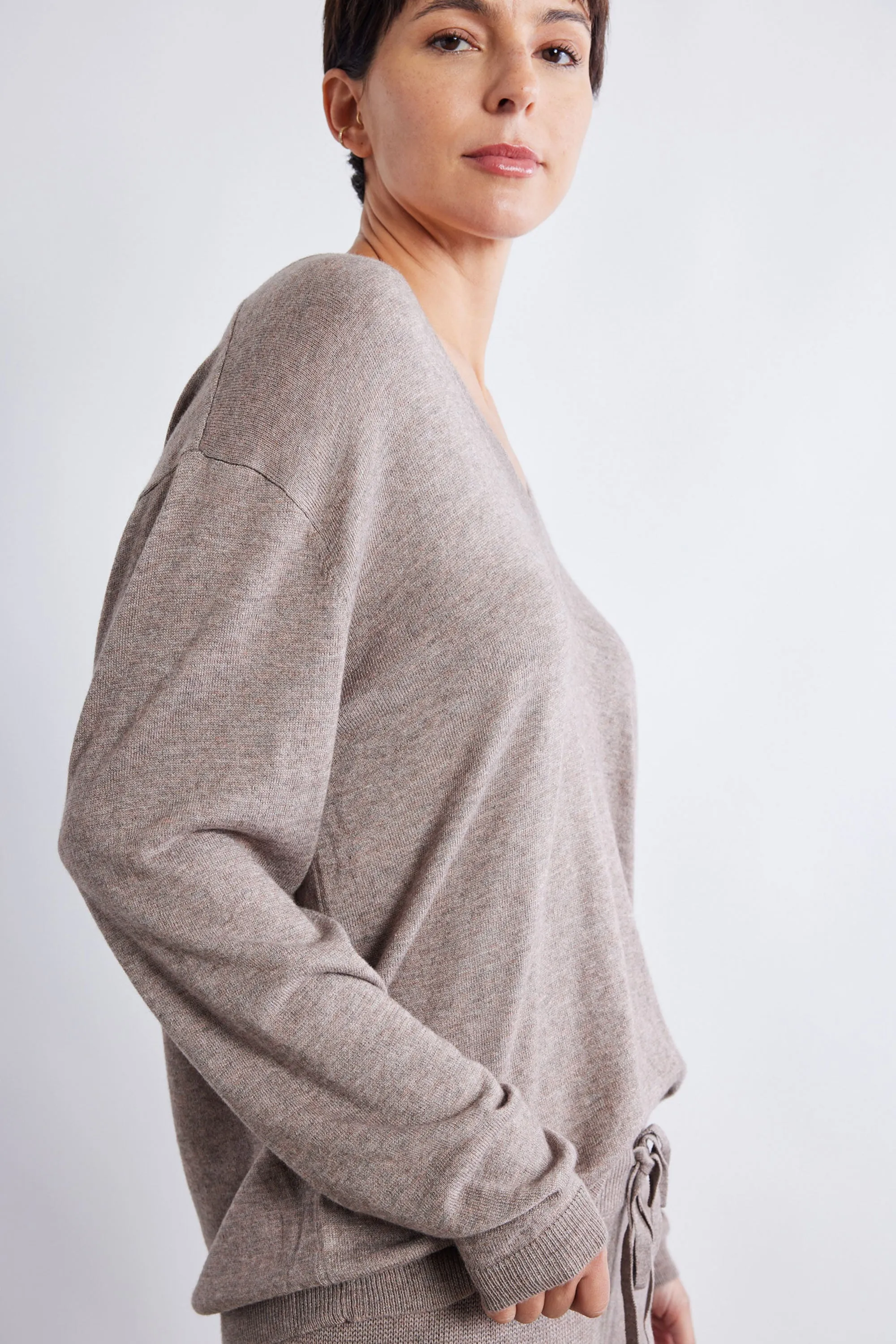 Savor V-Neck Lounge Sweater