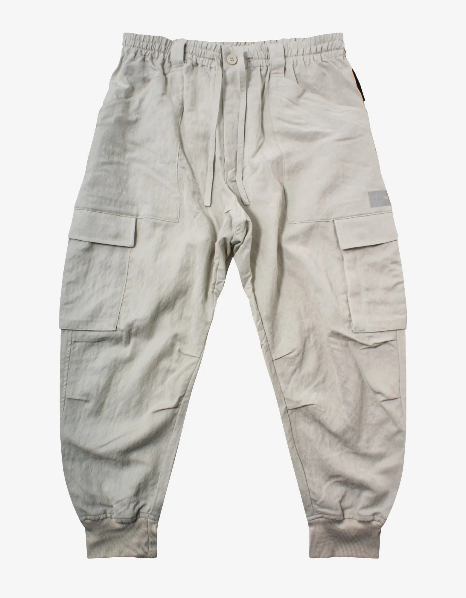 Y-3 Light Grey Utility Cargo Pants