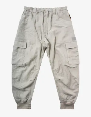 Y-3 Light Grey Utility Cargo Pants